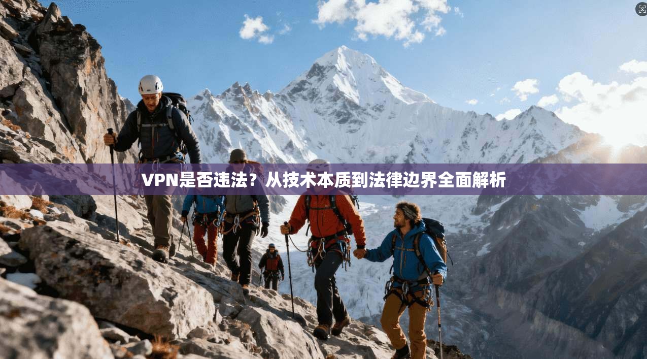 VPN是否违法？从技术本质到法律边界全面解析