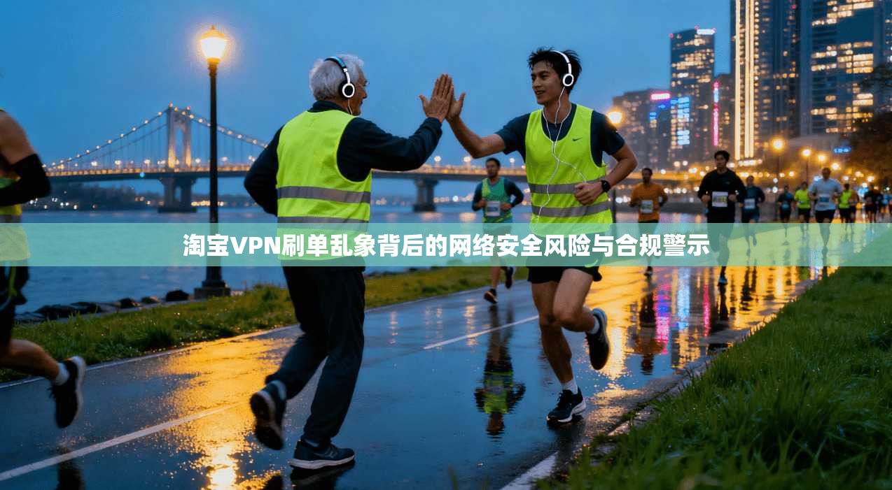淘宝VPN刷单乱象背后的网络安全风险与合规警示