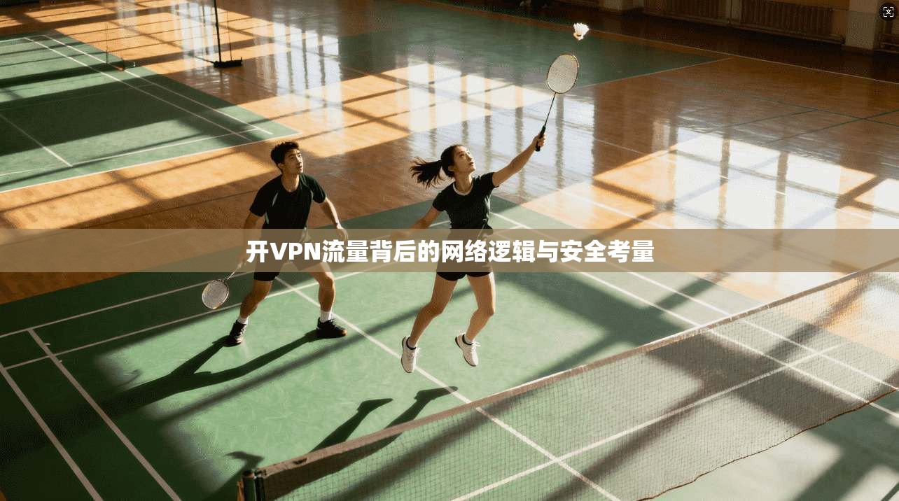 开VPN流量背后的网络逻辑与安全考量