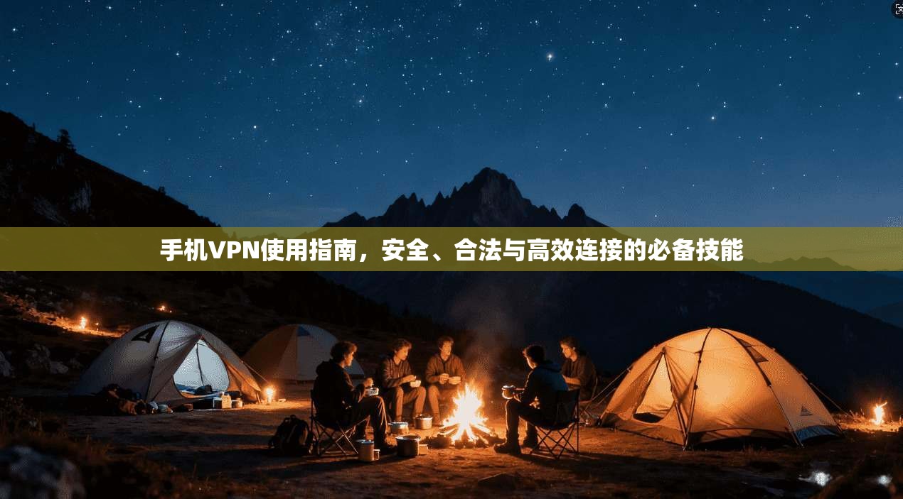 手机VPN使用指南，安全、合法与高效连接的必备技能