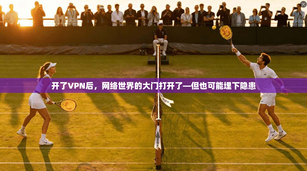 开了VPN后,网络世界的大门打开了—但也可能埋下隐患