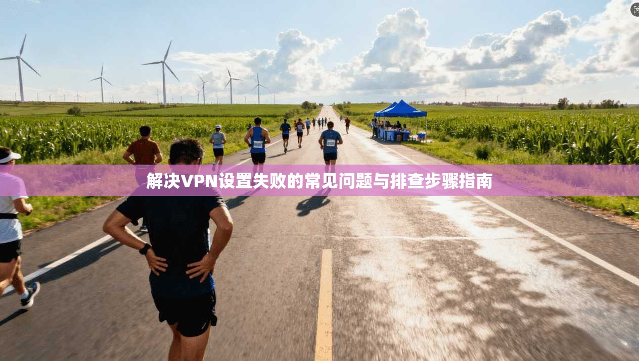 解决VPN设置失败的常见问题与排查步骤指南 解决VPN设置失败的常见问题与排查步骤指南