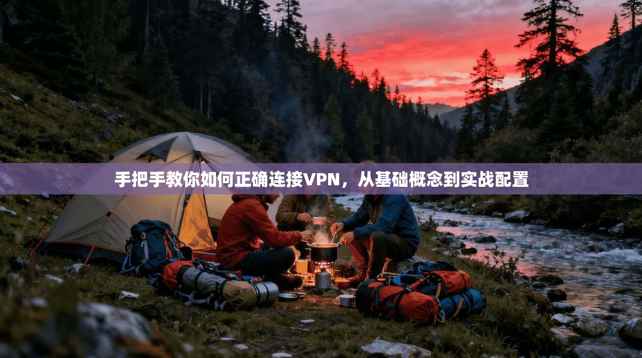 手把手教你如何正确连接VPN，从基础概念到实战配置