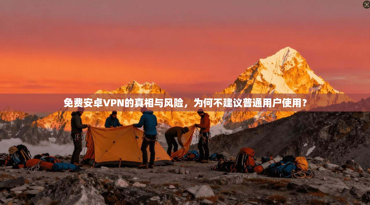 免费安卓VPN的真相与风险，为何不建议普通用户使用？