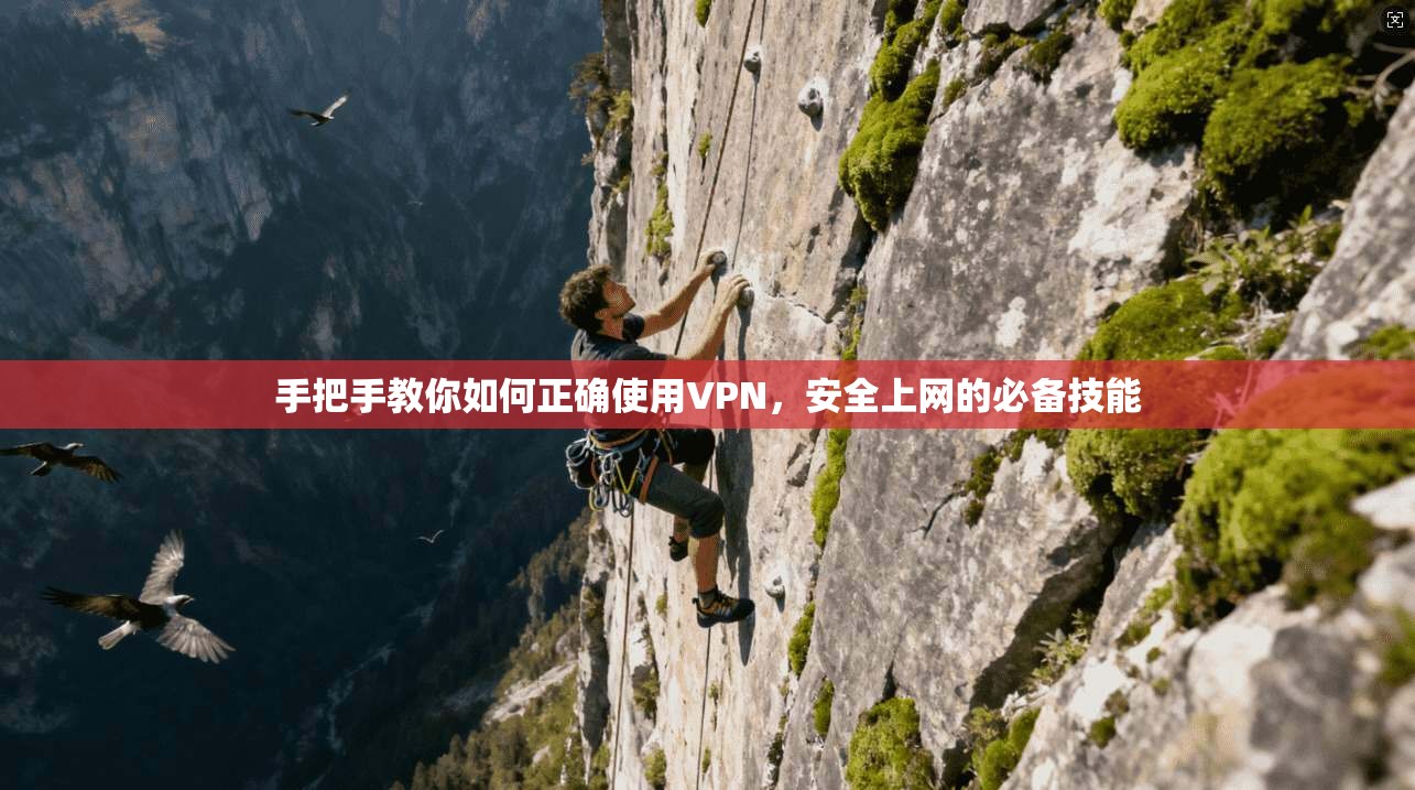 手把手教你如何正确使用VPN，安全上网的必备技能
