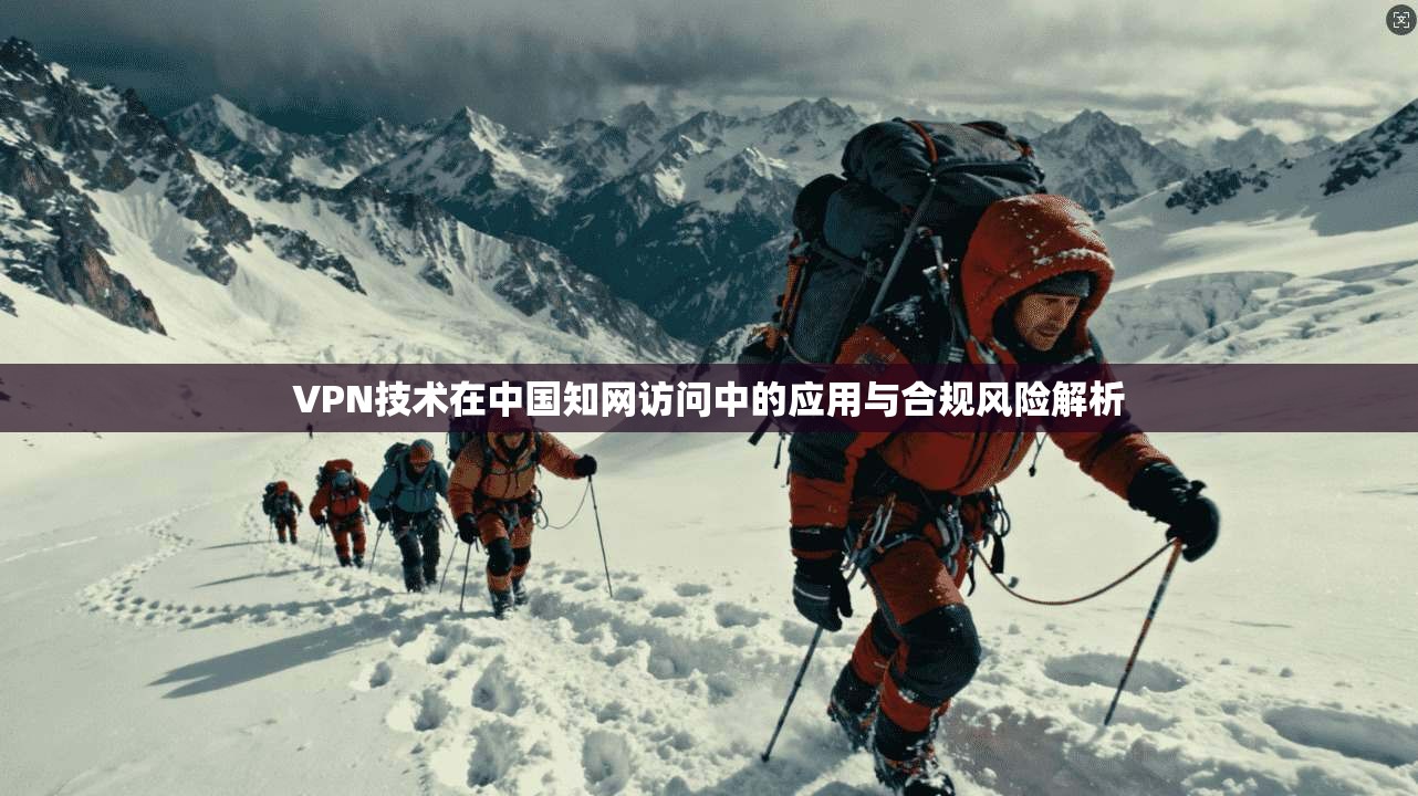 VPN技术在中国知网访问中的应用与合规风险解析