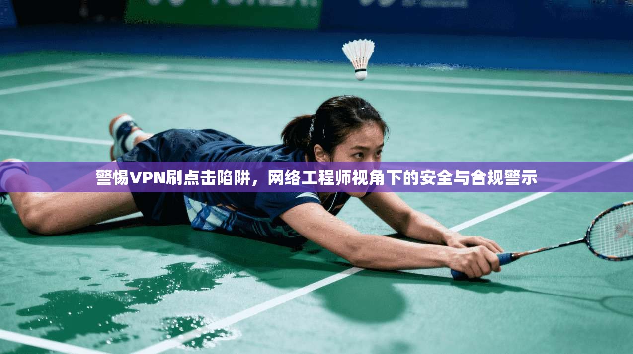 警惕VPN刷点击陷阱，网络工程师视角下的安全与合规警示