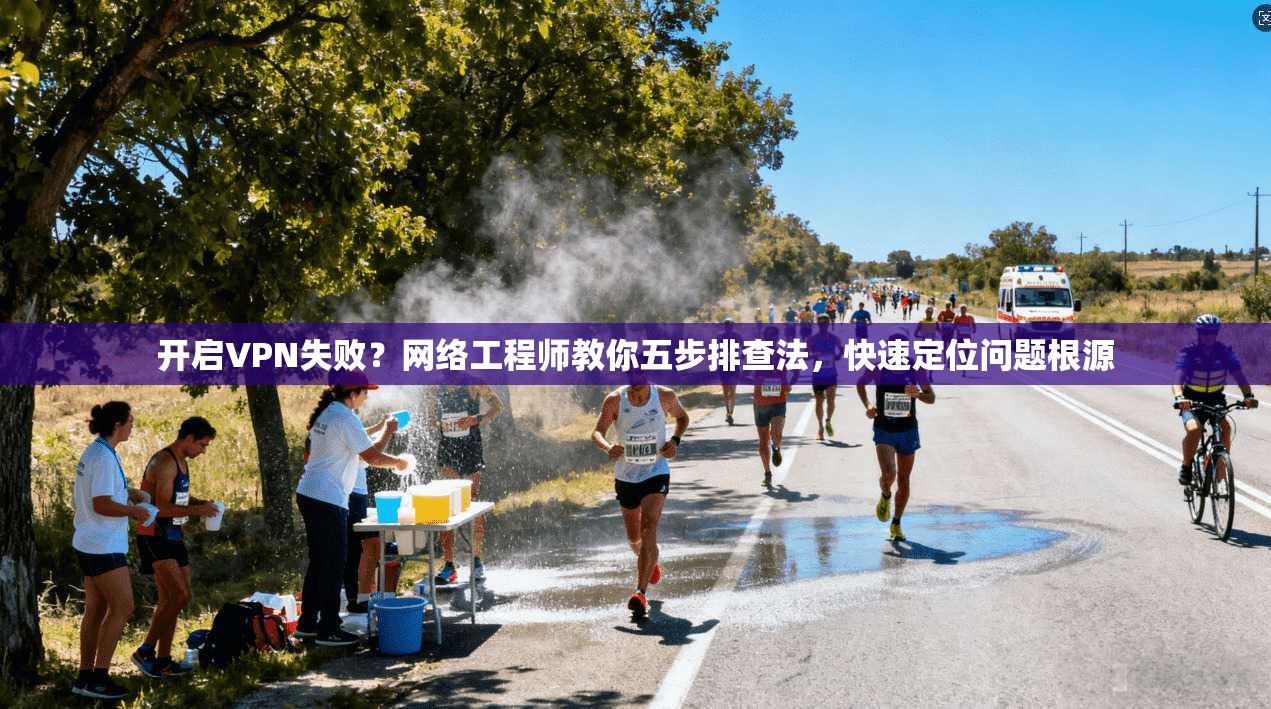 开启VPN失败？网络工程师教你五步排查法，快速定位问题根源