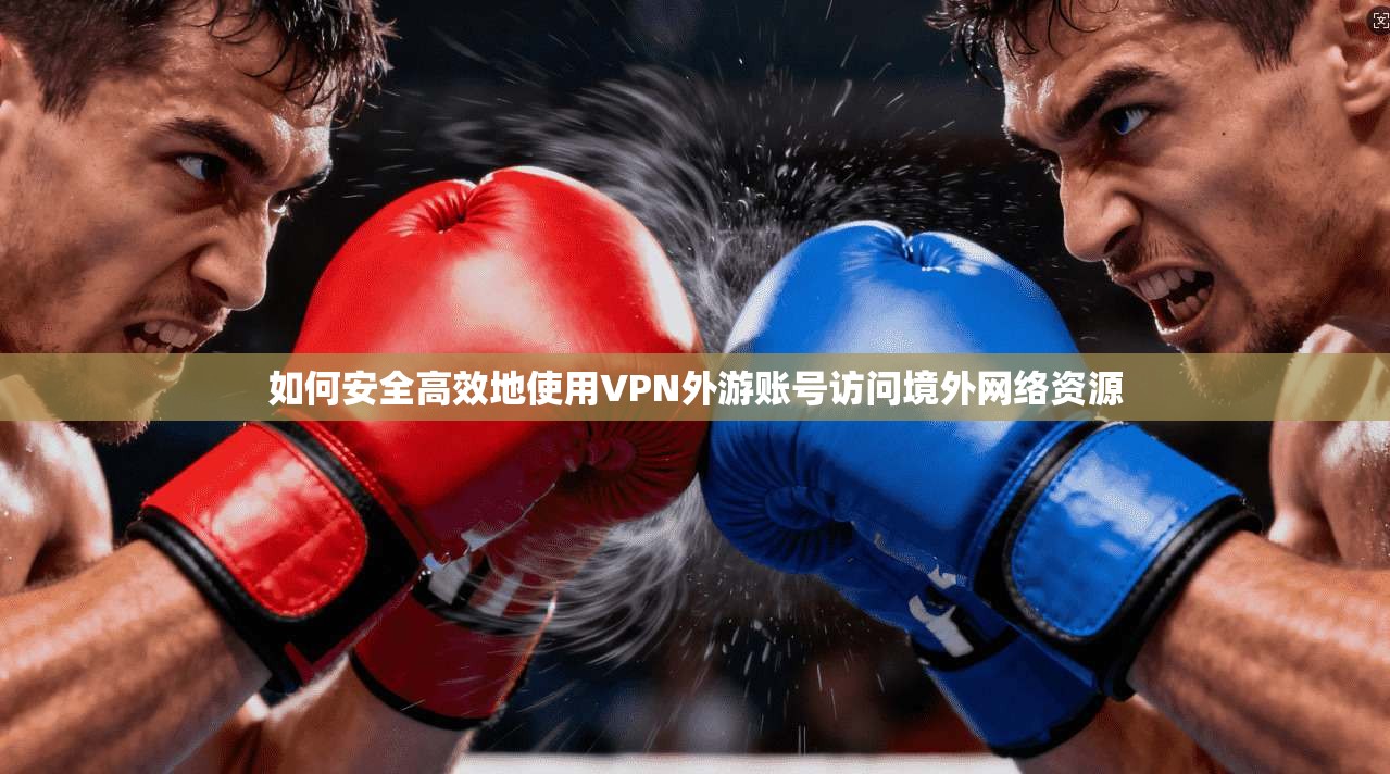 如何安全高效地使用VPN外游账号访问境外网络资源