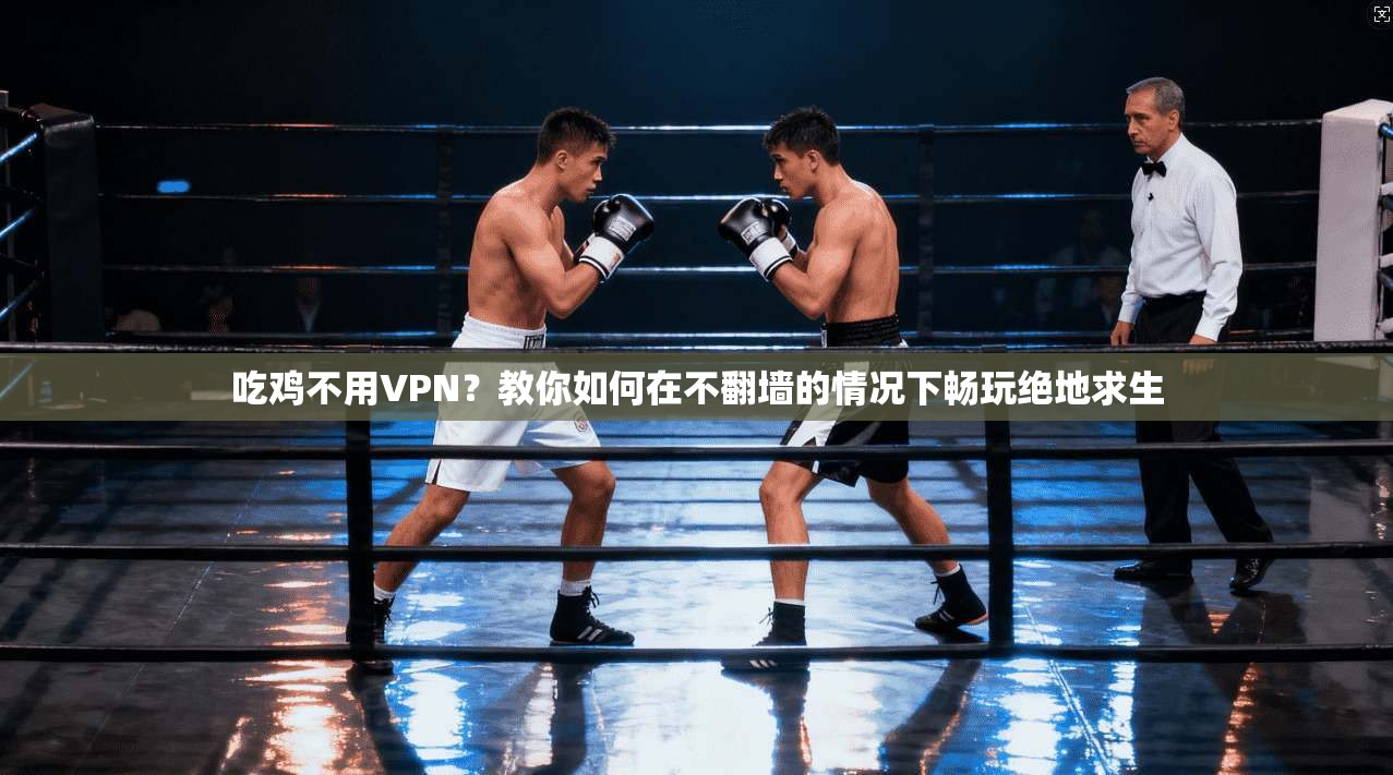 吃鸡不用VPN？教你如何在不翻墙的情况下畅玩绝地求生