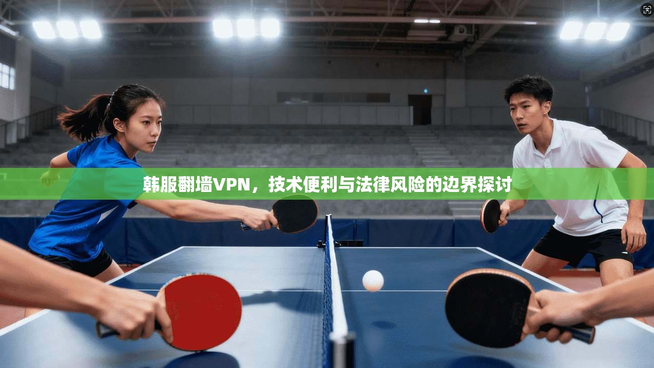 韩服翻墙VPN，技术便利与法律风险的边界探讨