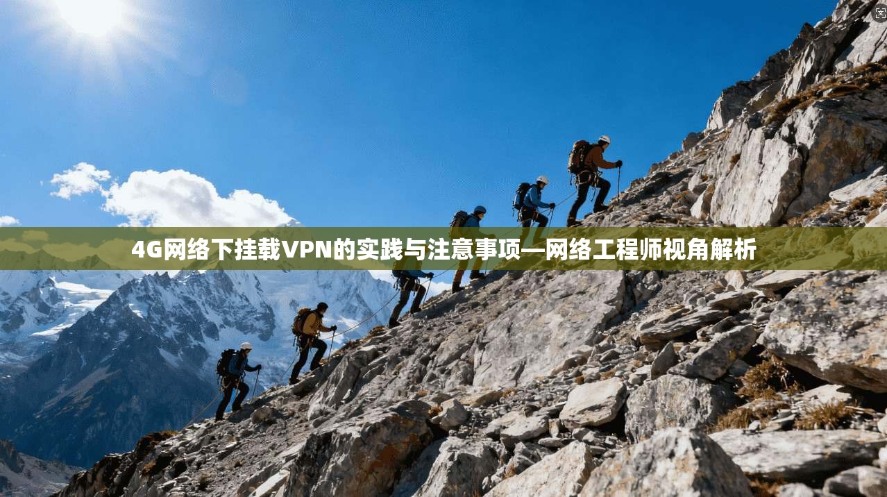 4G网络下挂载VPN的实践与注意事项—网络工程师视角解析 4G网络下挂载VPN的实践与注意事项—网络工程师视角解析