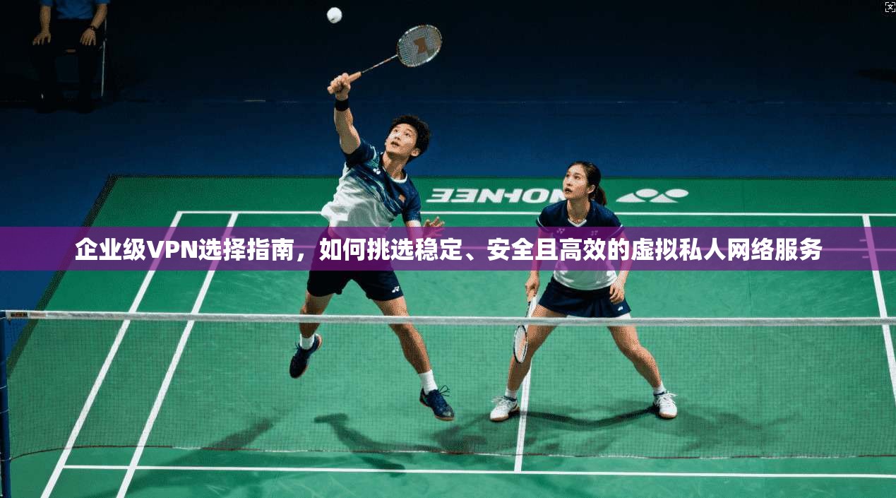 企业级VPN选择指南,如何挑选稳定、安全且高效的虚拟私人网络服务 企业级VPN选择指南,如何挑选稳定、安全且高效的虚拟私人网络服务