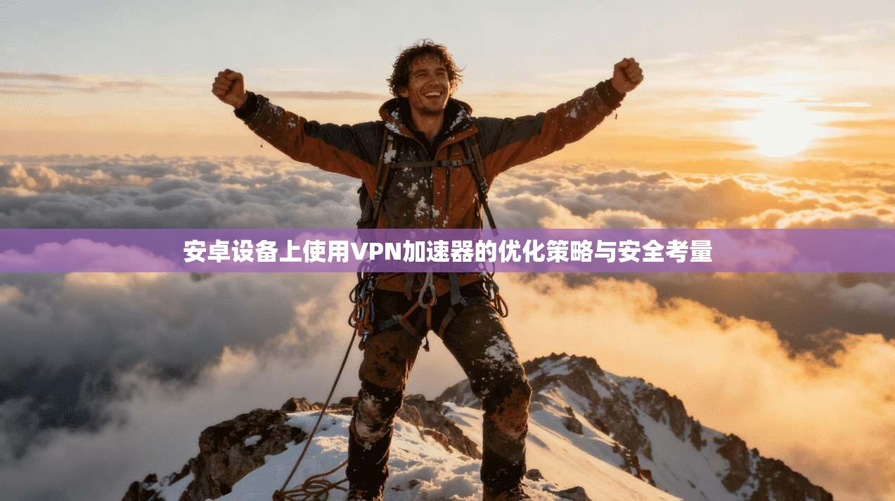 安卓设备上使用VPN加速器的优化策略与安全考量
