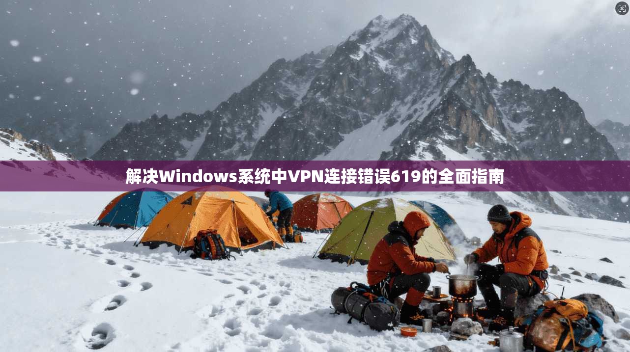 解决Windows系统中VPN连接错误619的全面指南 解决Windows系统中VPN连接错误619的全面指南
