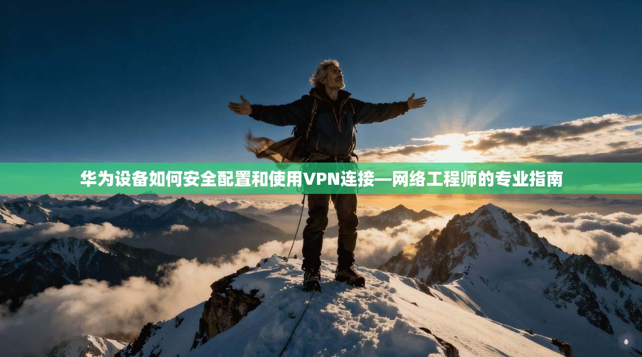 华为设备如何安全配置和使用VPN连接—网络工程师的专业指南