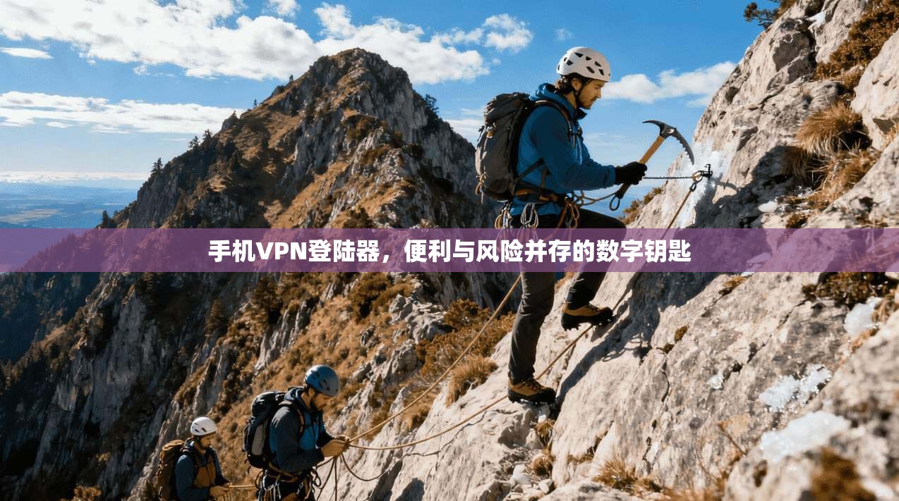 手机VPN登陆器,便利与风险并存的数字钥匙 手机VPN登陆器,便利与风险并存的数字钥匙
