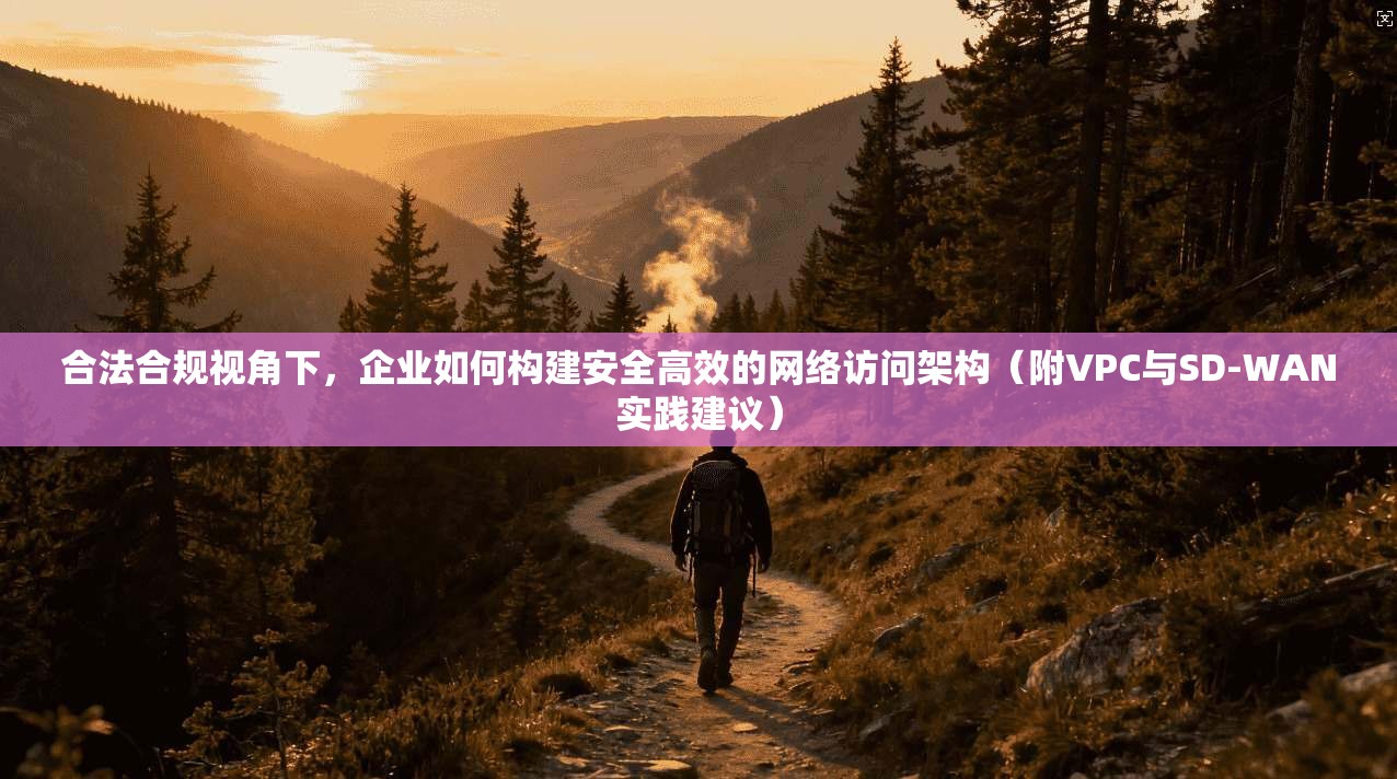 合法合规视角下，企业如何构建安全高效的网络访问架构（附VPC与SD-WAN实践建议）