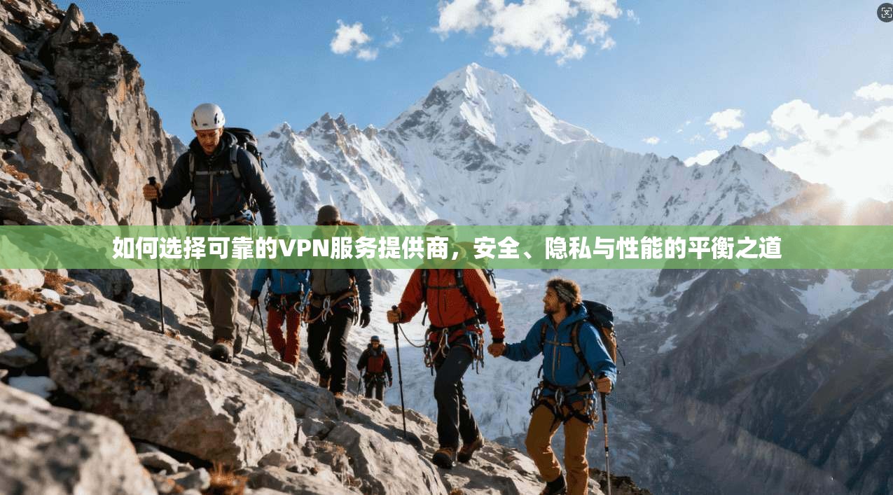 如何选择可靠的VPN服务提供商，安全、隐私与性能的平衡之道