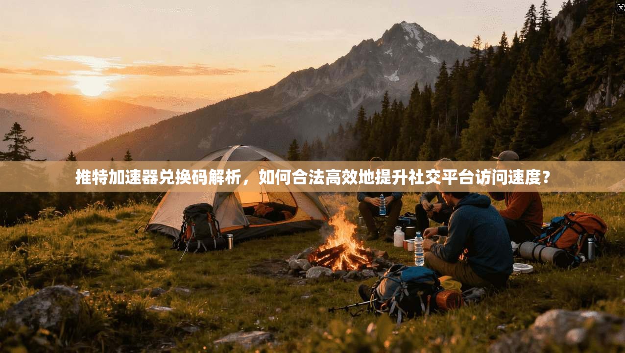 推特加速器兑换码解析，如何合法高效地提升社交平台访问速度？