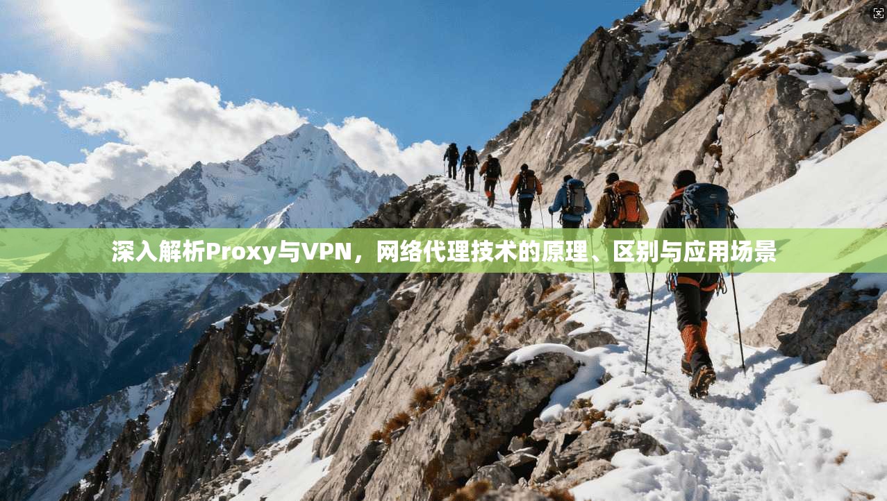 深入解析Proxy与VPN,网络代理技术的原理、区别与应用场景 深入解析Proxy与VPN,网络代理技术的原理、区别与应用场景