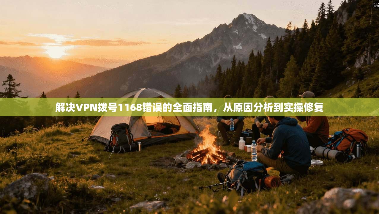 解决VPN拨号1168错误的全面指南，从原因分析到实操修复