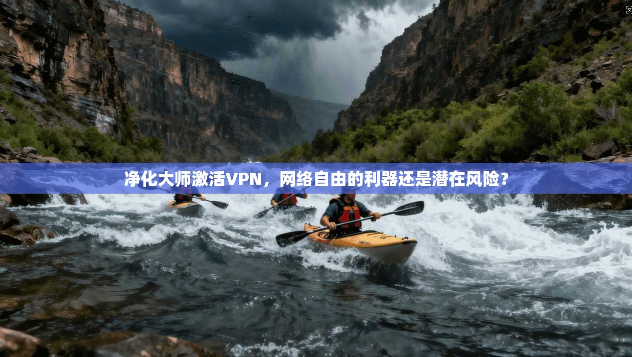 净化大师激活VPN，网络自由的利器还是潜在风险？