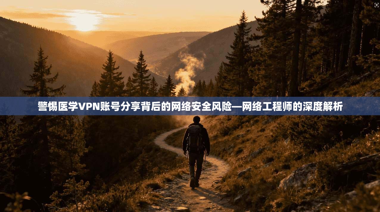 警惕医学VPN账号分享背后的网络安全风险—网络工程师的深度解析