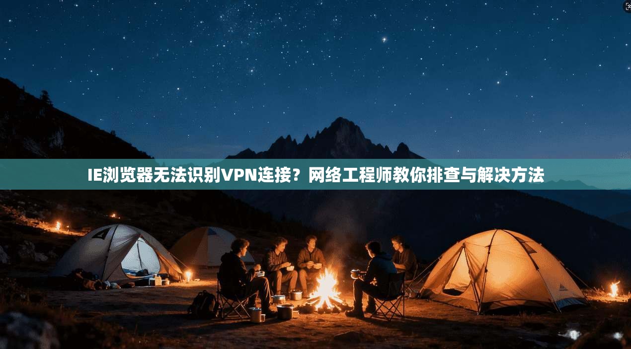 IE浏览器无法识别VPN连接？网络工程师教你排查与解决方法