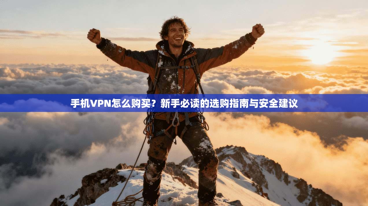 手机VPN怎么购买？新手必读的选购指南与安全建议