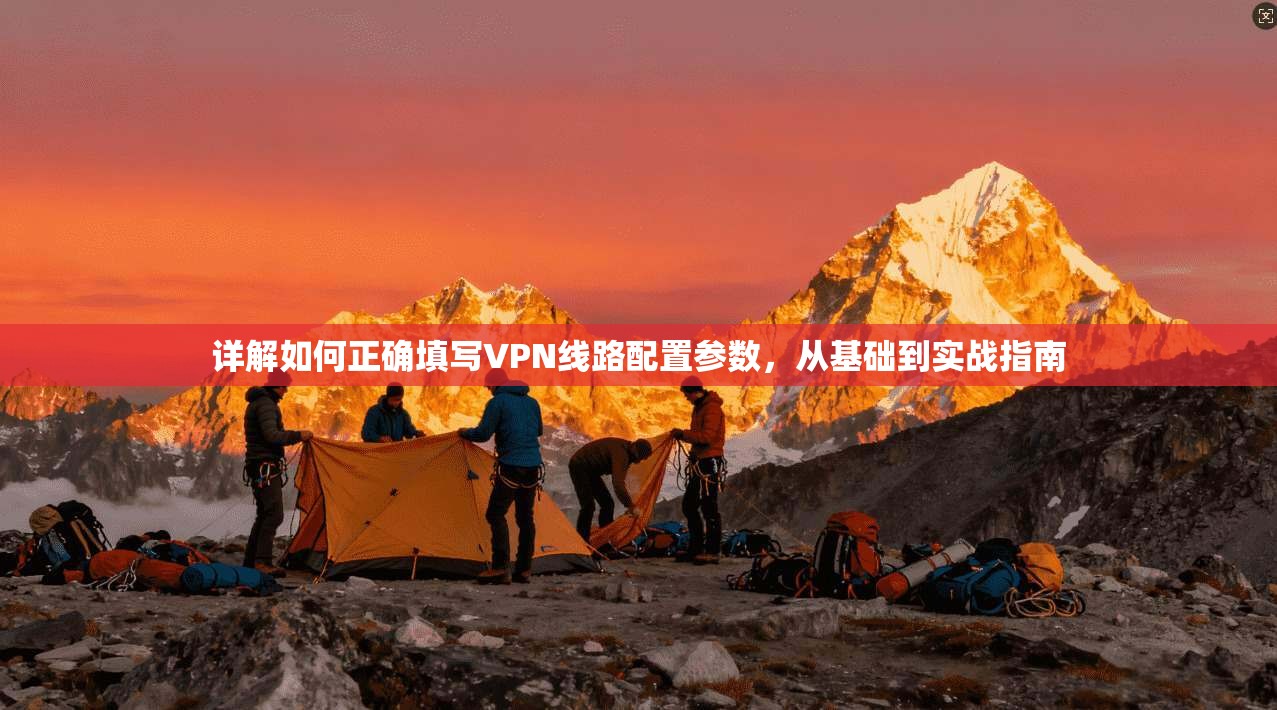 详解如何正确填写VPN线路配置参数，从基础到实战指南