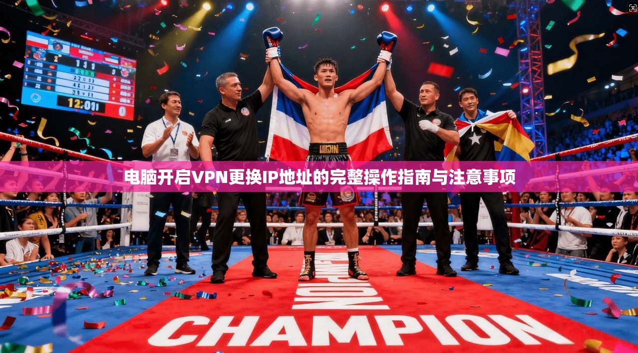 电脑开启VPN更换IP地址的完整操作指南与注意事项