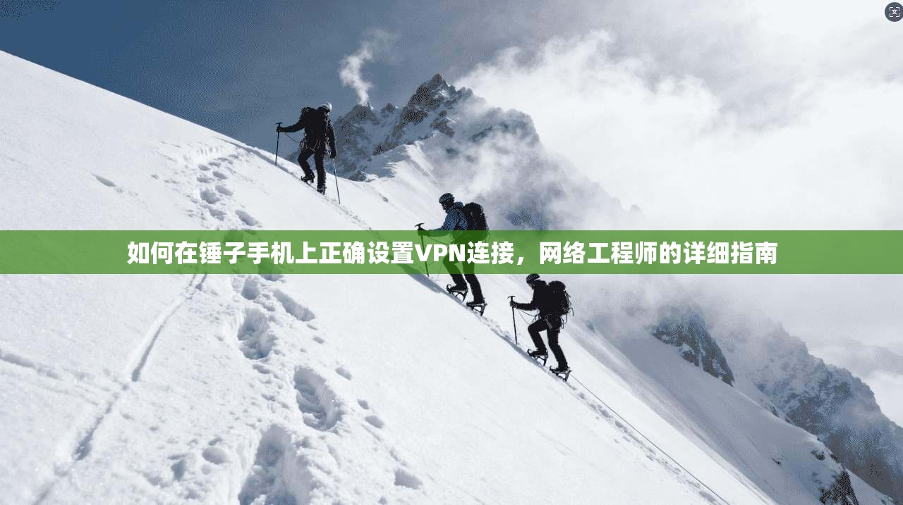 如何在锤子手机上正确设置VPN连接，网络工程师的详细指南