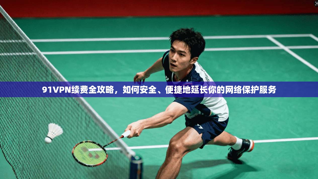 91VPN续费全攻略，如何安全、便捷地延长你的网络保护服务