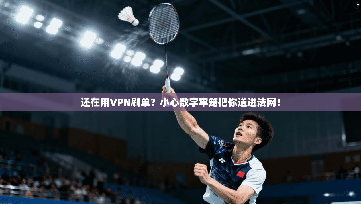 还在用VPN刷单？小心数字牢笼把你送进法网！