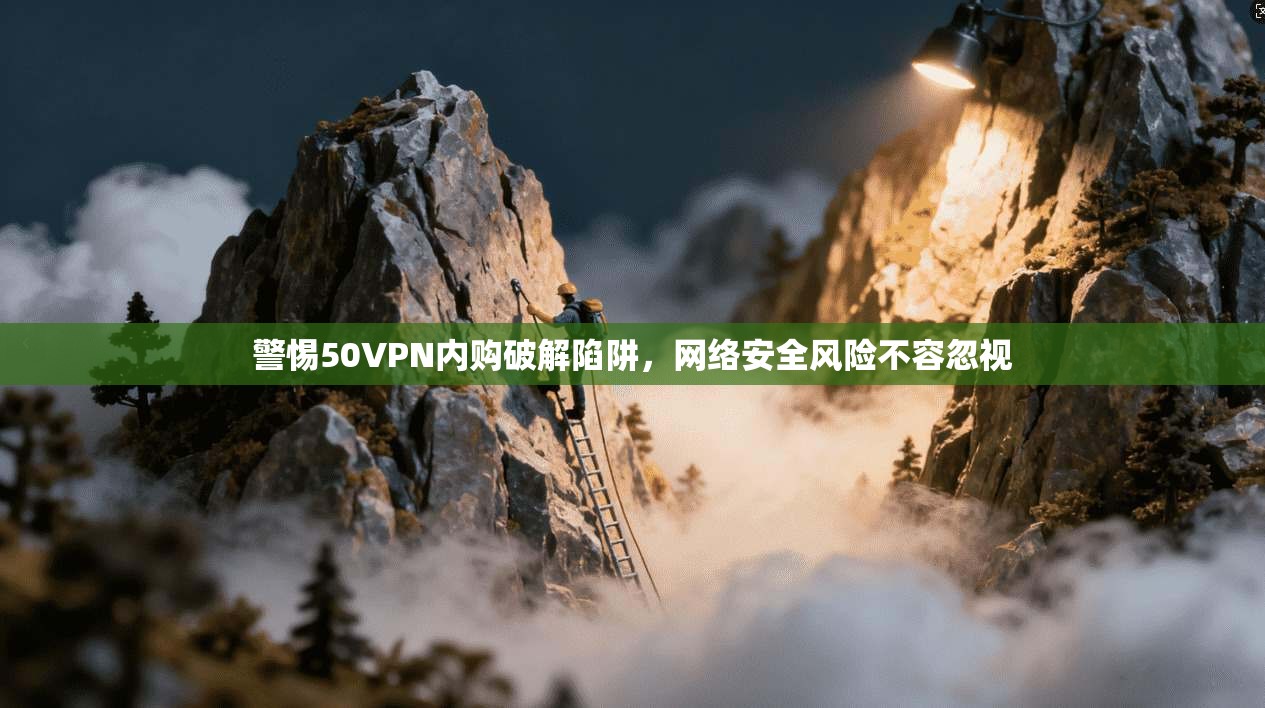 警惕50VPN内购破解陷阱，网络安全风险不容忽视