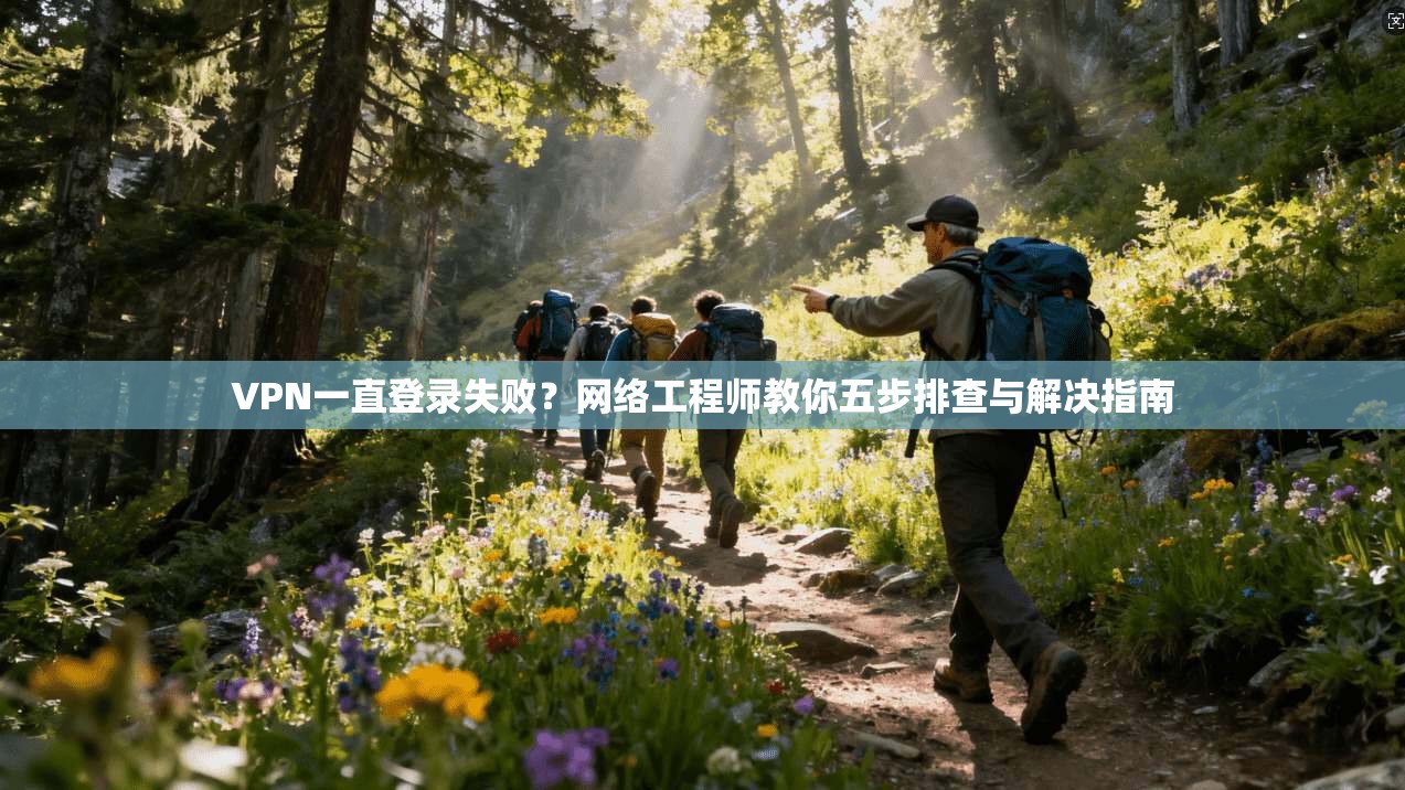 VPN一直登录失败？网络工程师教你五步排查与解决指南