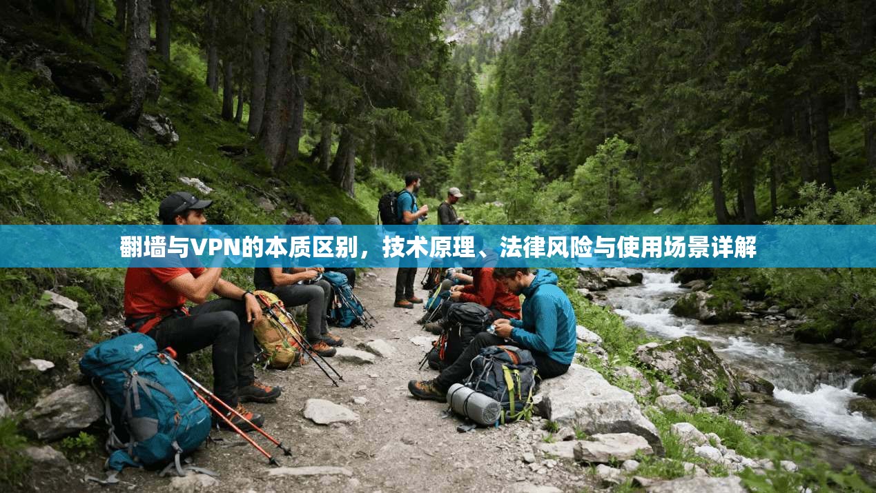 翻墙与VPN的本质区别，技术原理、法律风险与使用场景详解