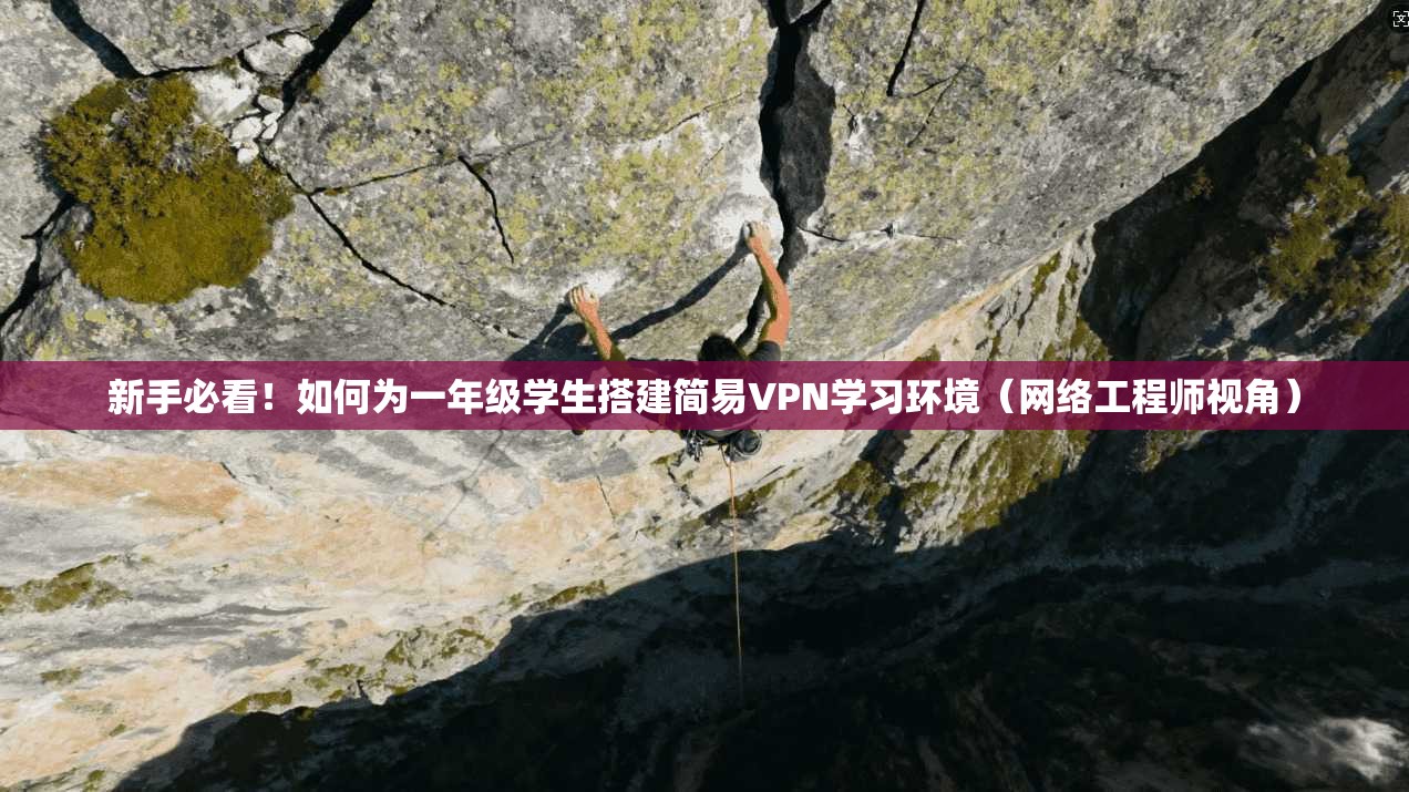 新手必看！如何为一年级学生搭建简易VPN学习环境（网络工程师视角）