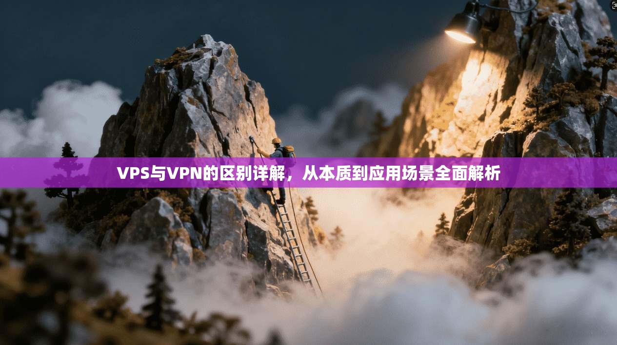 VPS与VPN的区别详解，从本质到应用场景全面解析