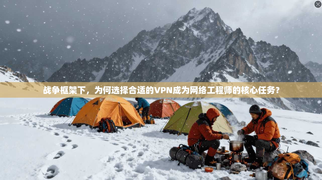 战争框架下，为何选择合适的VPN成为网络工程师的核心任务？