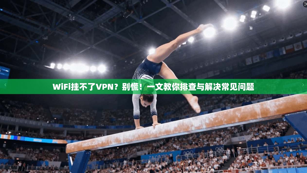 WiFi挂不了VPN？别慌！一文教你排查与解决常见问题