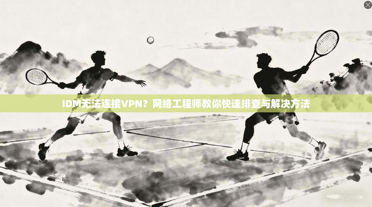 IDM无法连接VPN？网络工程师教你快速排查与解决方法