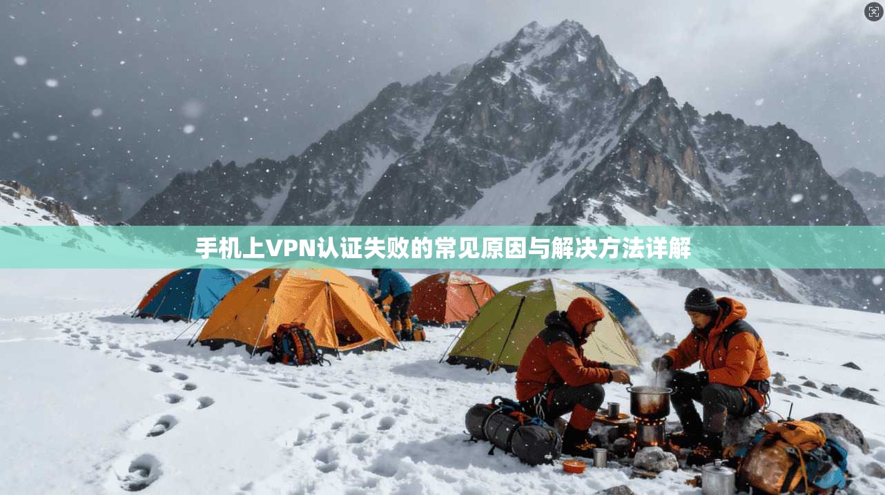 手机上VPN认证失败的常见原因与解决方法详解