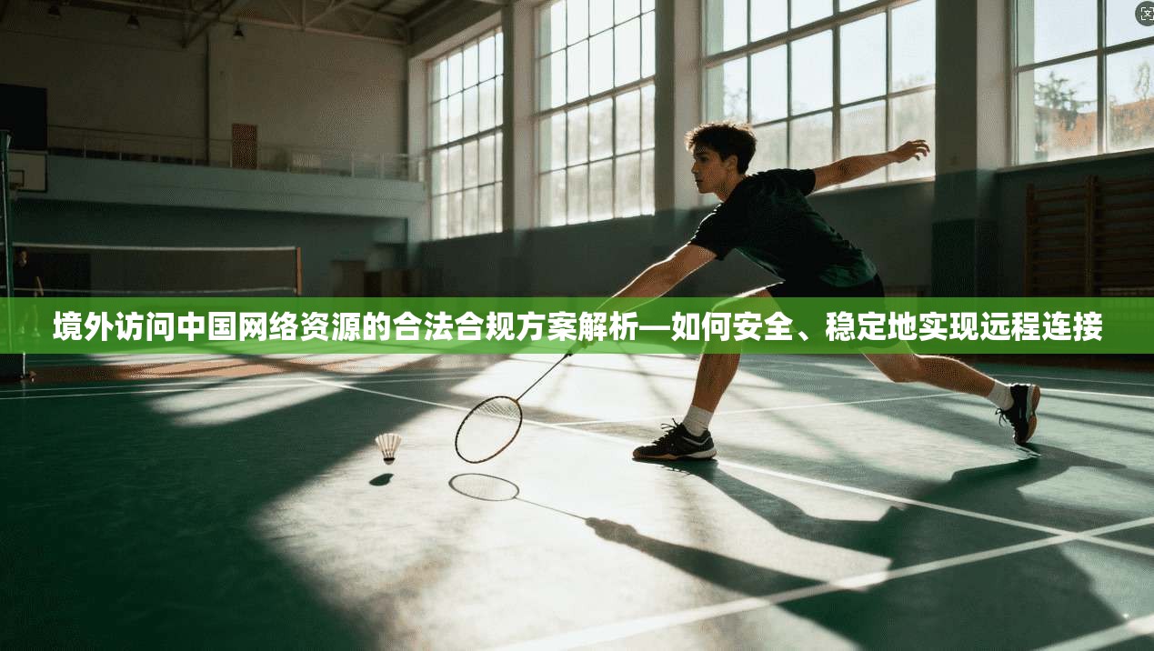 境外访问中国网络资源的合法合规方案解析—如何安全、稳定地实现远程连接