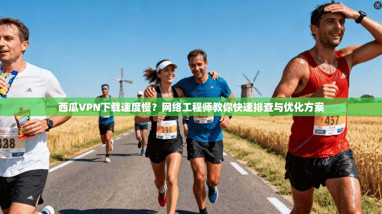 西瓜VPN下载速度慢？网络工程师教你快速排查与优化方案