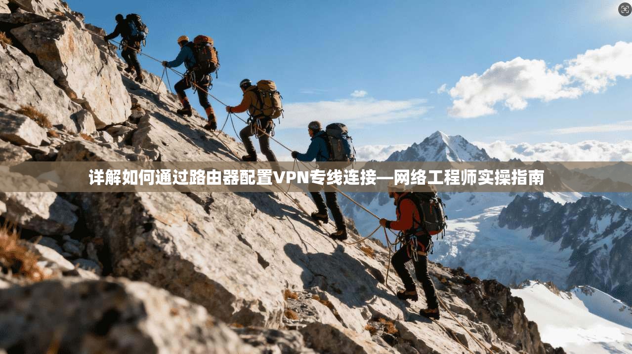 详解如何通过路由器配置VPN专线连接—网络工程师实操指南