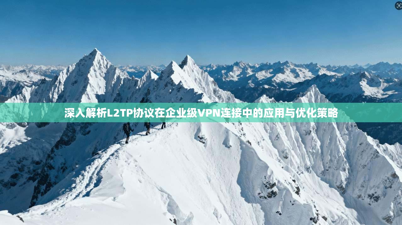 深入解析L2TP协议在企业级VPN连接中的应用与优化策略