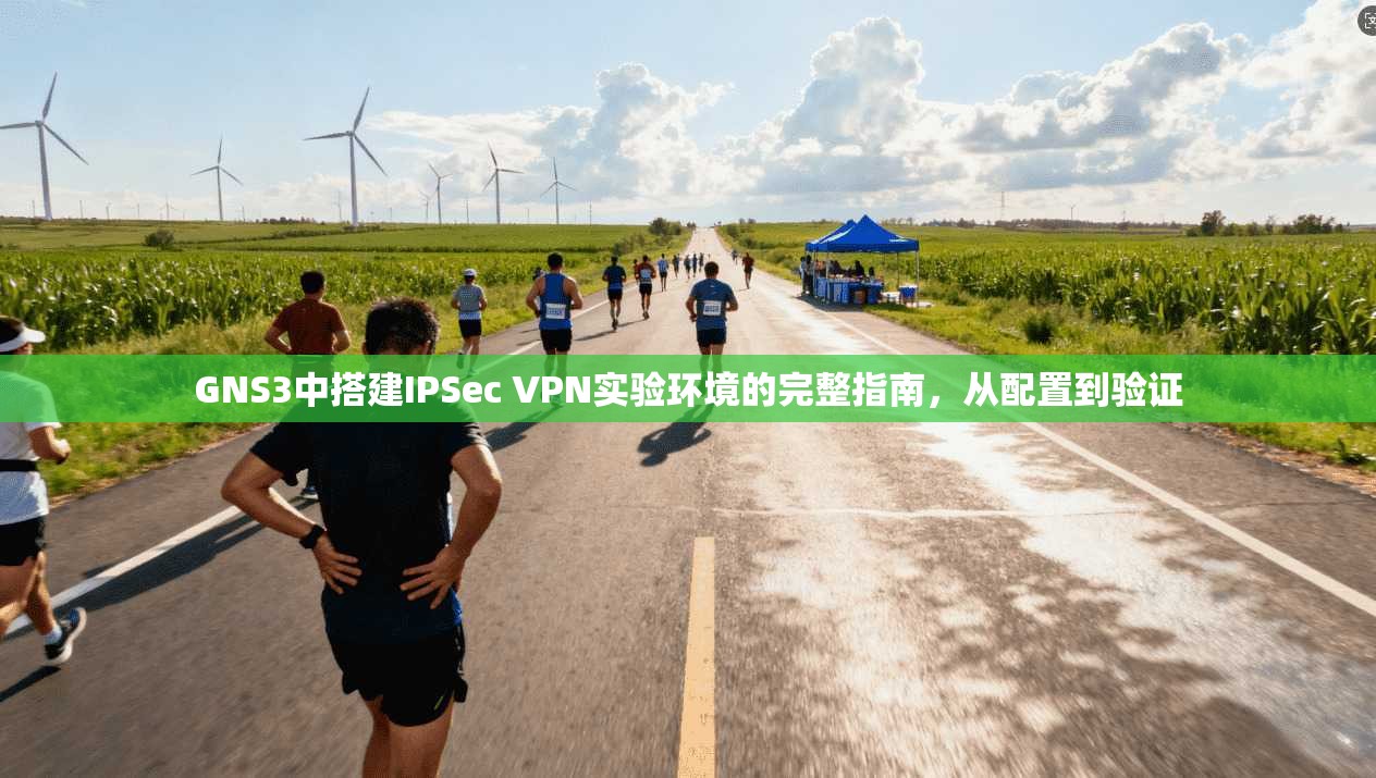 GNS3中搭建IPSec VPN实验环境的完整指南，从配置到验证