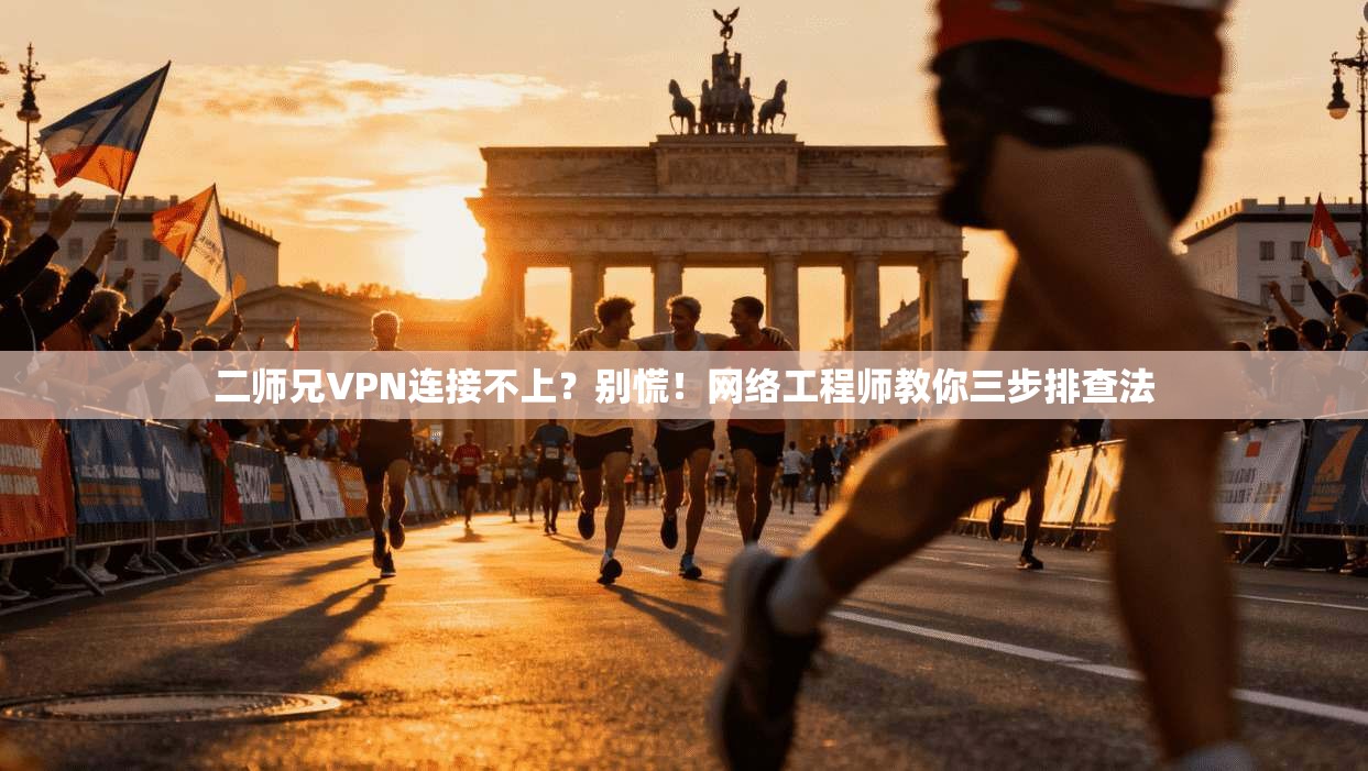 二师兄VPN连接不上？别慌！网络工程师教你三步排查法